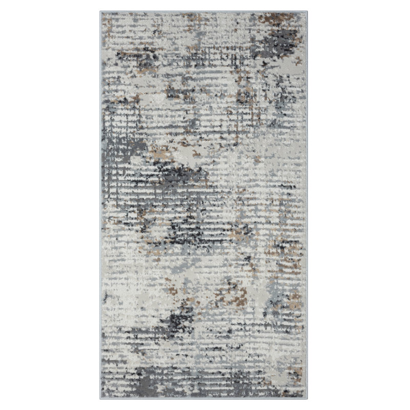 Jolie cream Rug, Rectangular 80 x 150cm