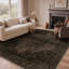 Tapis Oriental Performance Charbon/Chocolat 152 x 213 cm, lavable à la machine-830563759