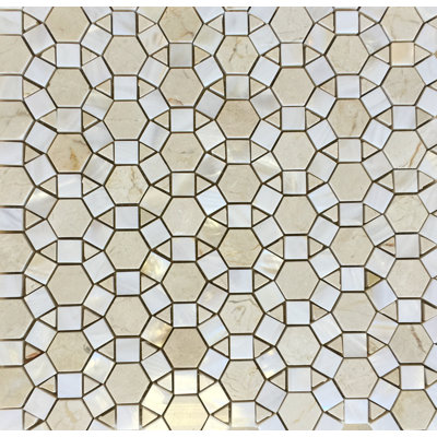 Carreau de mosaïque aléatoire pour mur et plancher en pierre naturelle