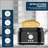 Culinary Chef, 2 Slice Toaster, Retro Design-106401369