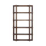 Sydney Solid Wood Etagere Bookcase
