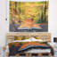 Livre ouvert de paysage en tapisserie d'automne-28485215