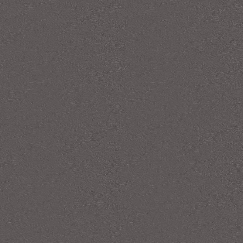 Contemporary Mahogany and Faux Leather Gray Counter Stool