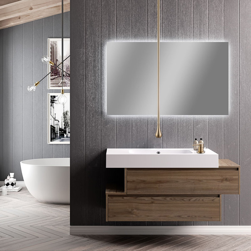 Single-Hole Single-handle Bathroom Faucet, Brushed Gold