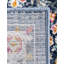 Tapis oriental bleu-392089265
