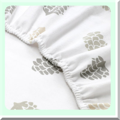 Pinecone Comfort 100% Cotton Flannel Sheet Set - Queen Size - Double-Brushed for Extra Softness - Warm & Breathable - Deep Pockets - 4PCs - 1 Flat, 1 Fitted, 2 Pillowcase
