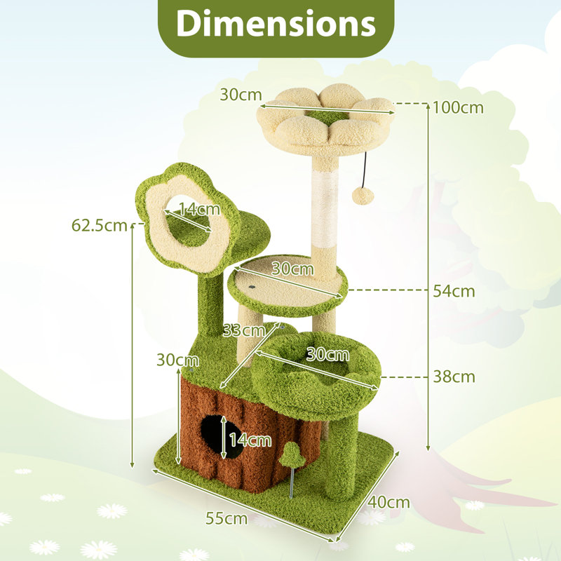 100cm H Cat Tree