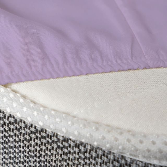 Hotel Luxurious Bamboo Blend Bed Sheet Set 2000 Series, Periwinkle, Queen Sheet Set + 4 Pillowcases
