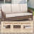 70.9 PE Wicker Rattan Outdoor Furniture Set-285252556