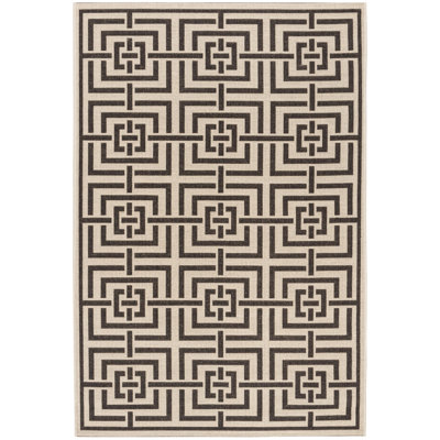 Fion Geometric Indoor / Outdoor Area Rug