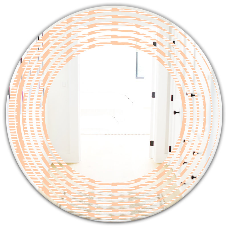 Miroir mural Wave, H 31,5 po x l po