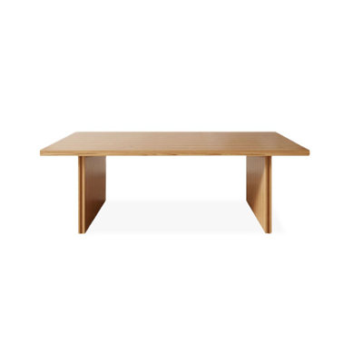 Modern and simple solid wood rectangular desk