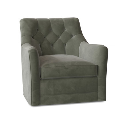 Emery Swivel Tufted Armchair
