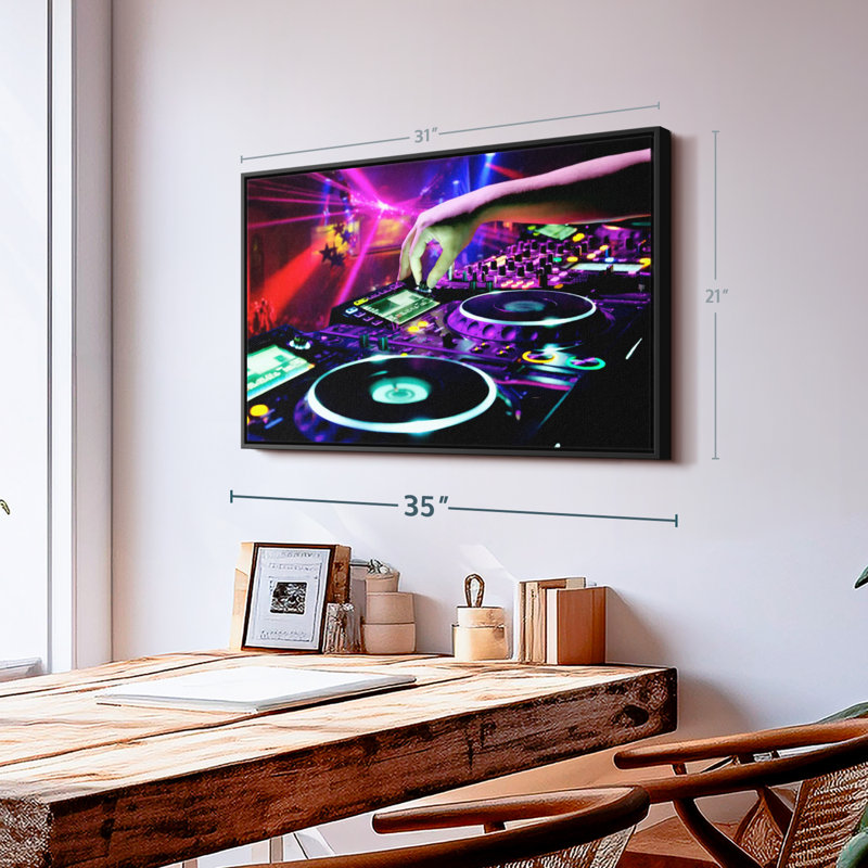 Reproduction d'art sur toile, H 21 po x l 31 po