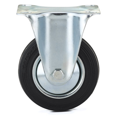 Industrial Euro Series Rubber Caster