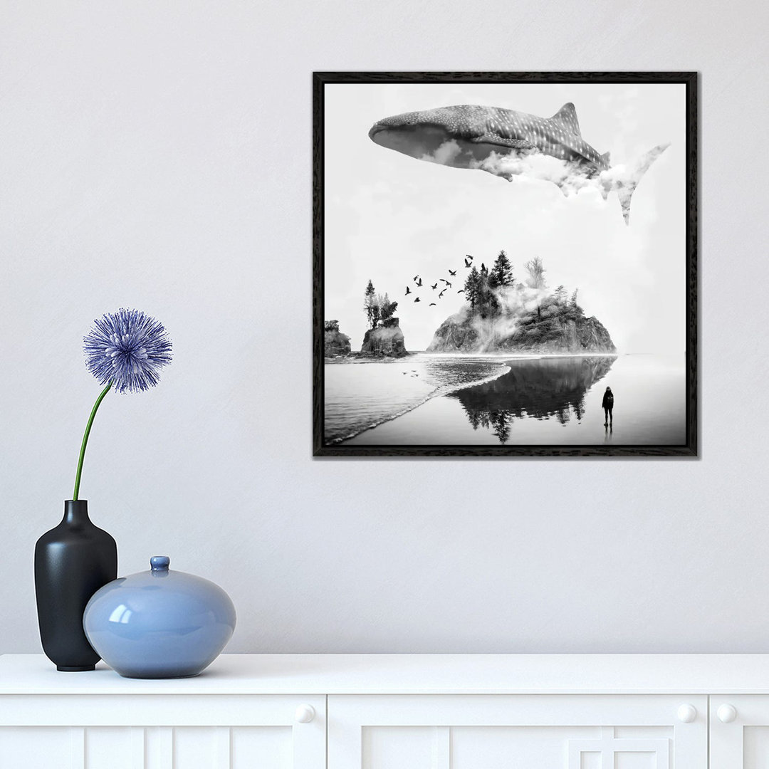 Whale Shark Island by David Loblaw - Print on Canvas