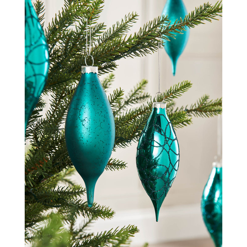 14.71cm Solid Colour Glass Bauble