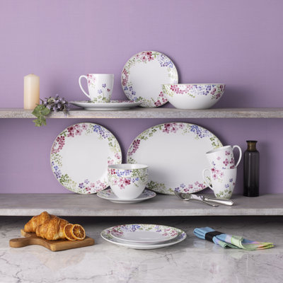 Noritake Bloomington Road 12-Piece Dinnerware Set, Service for 4