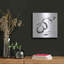 «August Plum I BW» par Chris Paschke, August Grove®, art mural en métal-1626853137