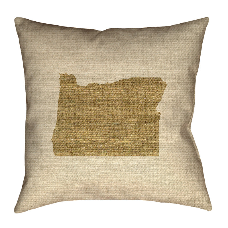Housse de coussin Katelyn Smith Oregon, Or, 26 po x 26 po