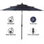 Ensemble repas 4 personnes avec parasol Leonard-81123673