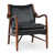 Black Genuine Leather