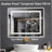 Frameless LED Bathroom Mirror,Smart Mirror-1223767573-1223767563