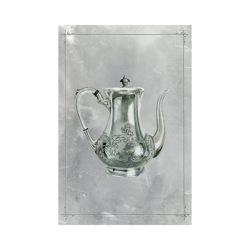 English Silver I by Naomi McCavitt - Wrapped Canvas Gallery-Wrapped Canvas Giclée, 152.5 cm H x 101.5 cm W