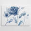 « translucide blues i », reproduction sur toile tendue-28656267