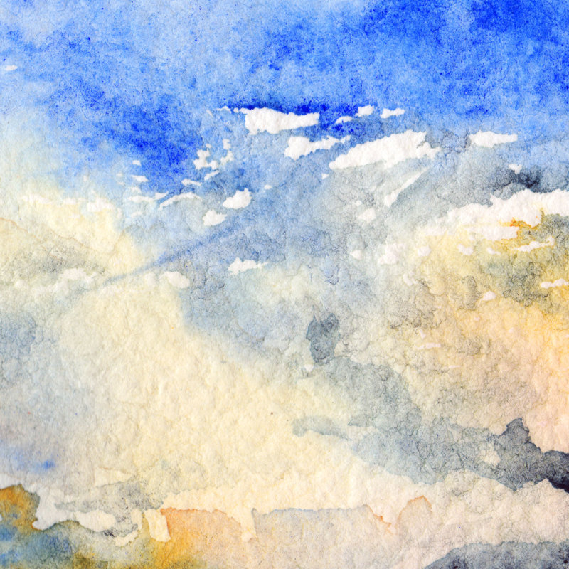 Margos Sky Clouds Texture by Silmairel - Wrapped Canvas Painting, 76cm H x 76cm W x 3.8cm D