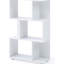 Bibliothèque blanche à 3 tablettes Staggered
