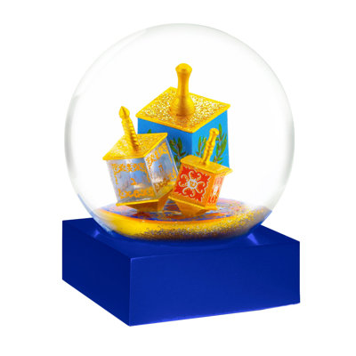 Dancing Dreidels Snow Globe