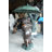 Bronze 2 Kids Holding an Umbrella Fountain