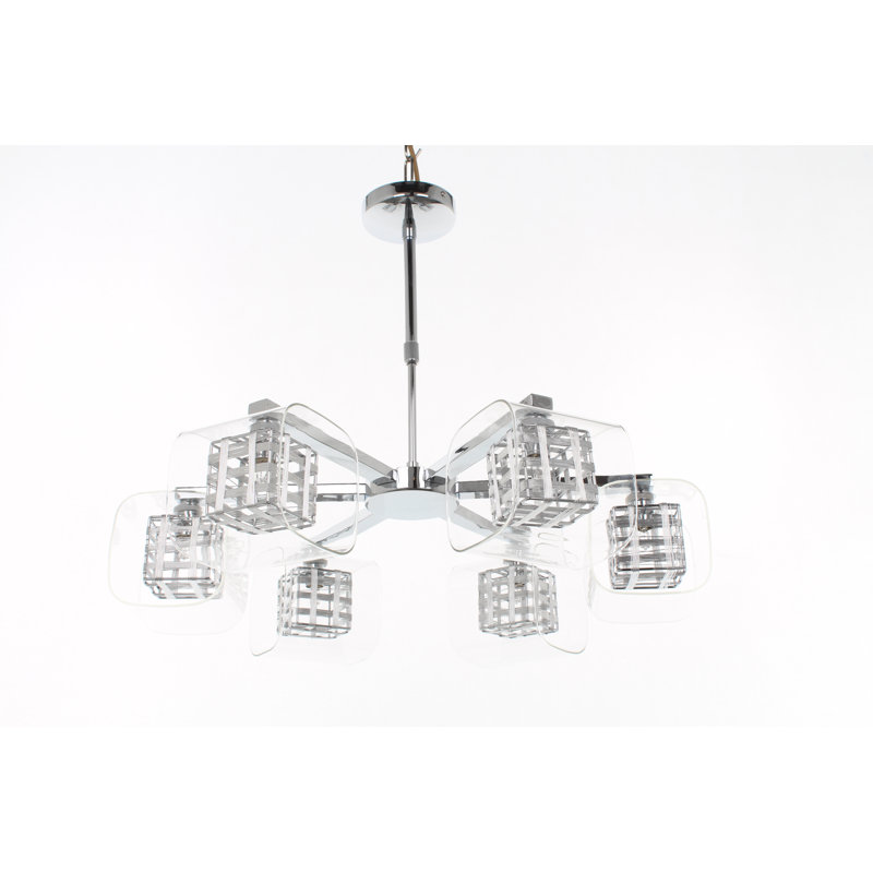 Johnathan Glass Semi Flush Mount