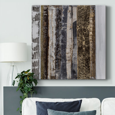 Toile tendue abstraite Bark II-Gallery FRO00871-R