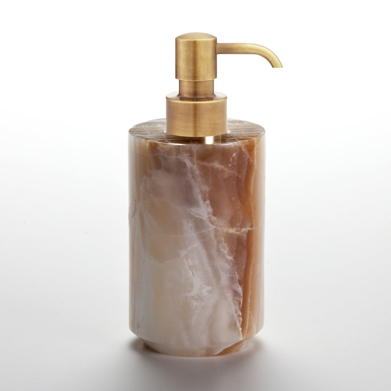 Ambarino Soap Dispenser, Burnished Brass