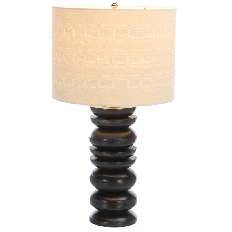Asta 27 Inch Mango Wood Table Lamp