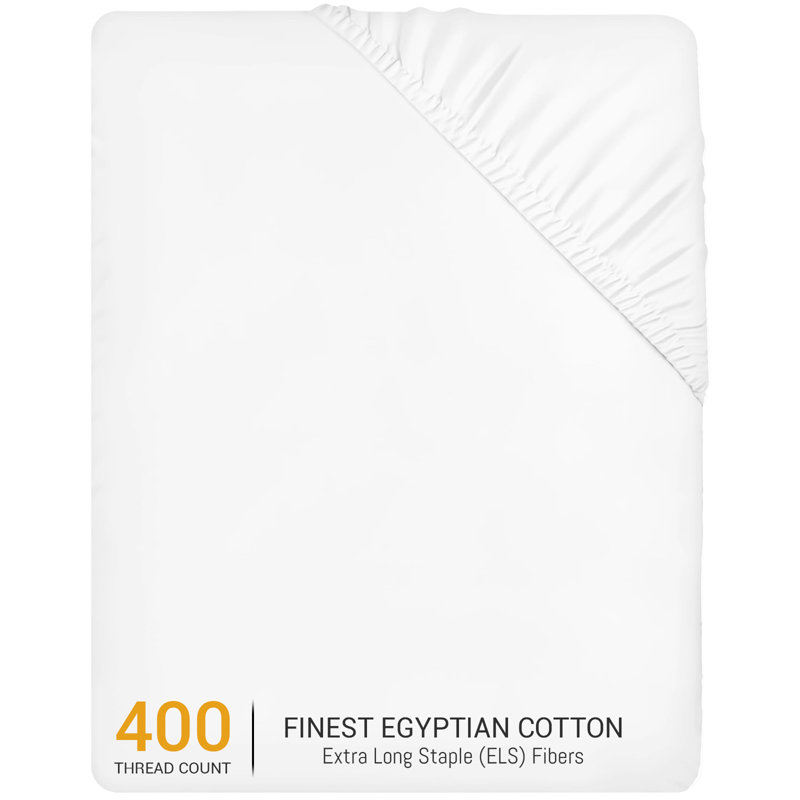 100% Cotton Flatweave Fitted Sheet, Single (3')