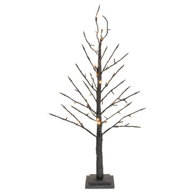 LED Glittered Twig Tree