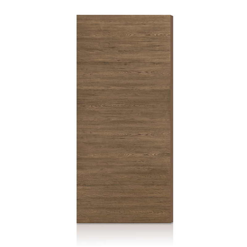 Walnut Texture Flush Hollow Core Composite Interior Door Slab, 32" x 88"