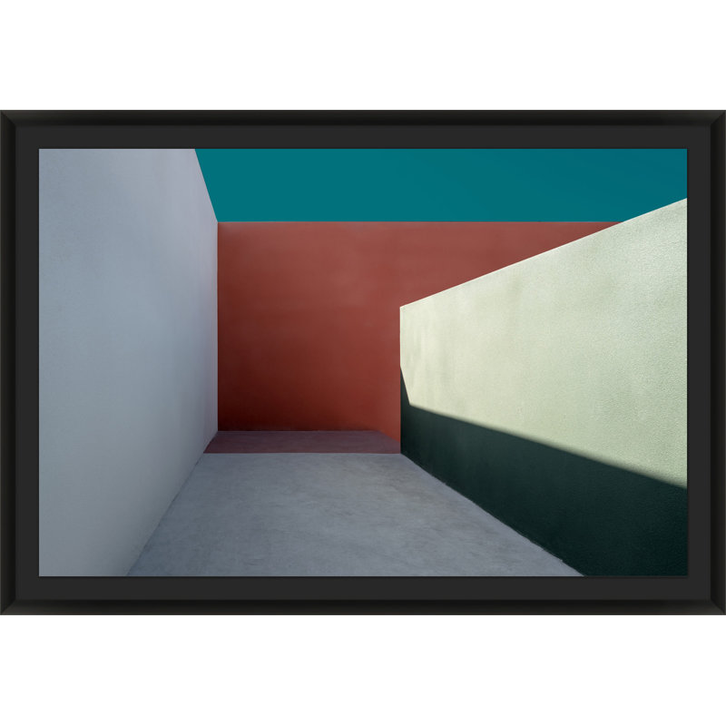 Colored Angles Print by Lillian August