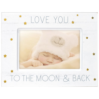Capps White Wood Matte Picture Frame