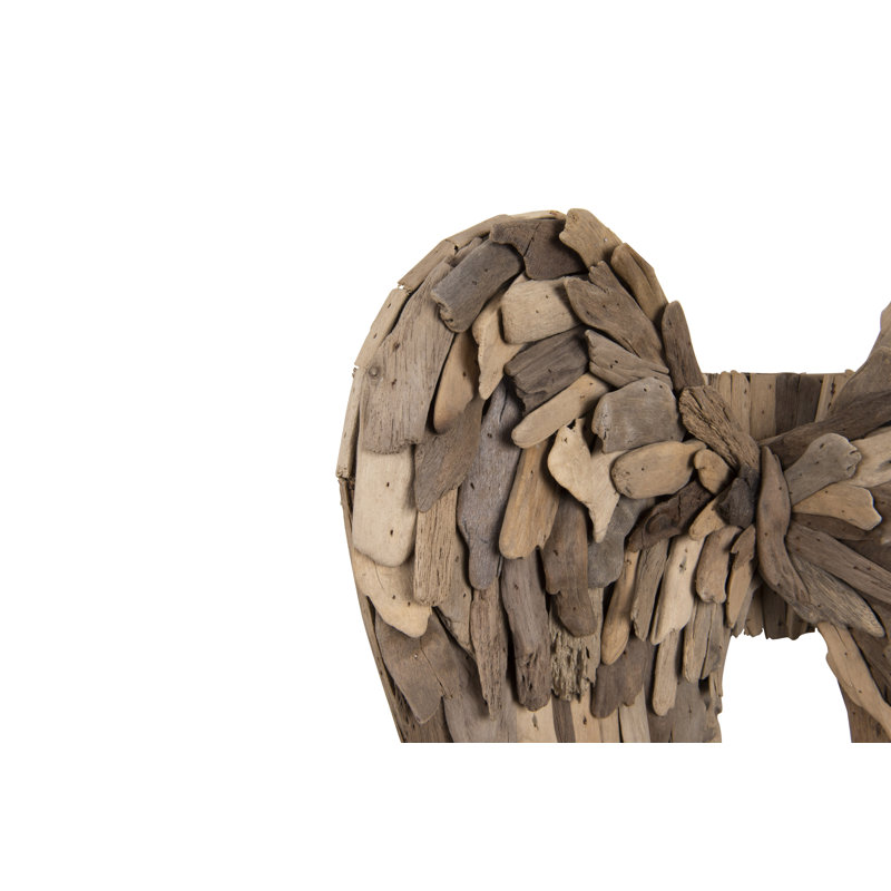 Driftwood Angel Wings Wall Décor