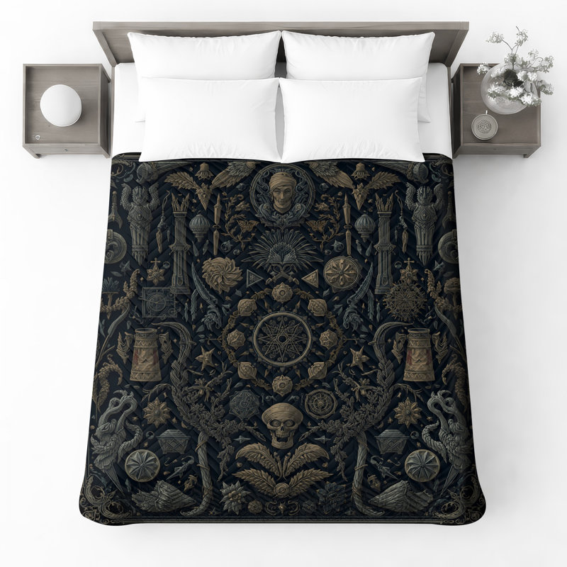 Couvre-lit matelassé Ornate, Twin