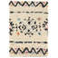 Tapis beige en laine noué à la main Southwestern-1958513658