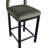 Conrad Letcher Velvet Counter Stool-379838281