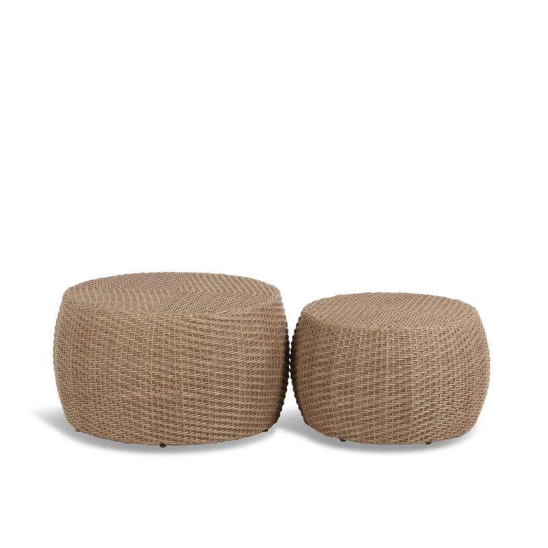 Bailey Round Metal Outdoor Table Sets , 32'' in. W 32'' in. D