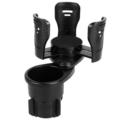 Universal Car Cup Mount Holder Expander with Adjustable Base Multifunctional Drink Holder Organizer -  Edge Collections, DB-Egg-D0102H2SSGV