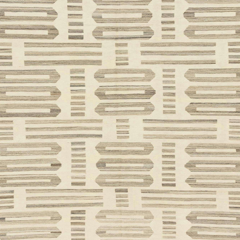 Tapis abstrait et abstrait moderne de 1800, Carré 4 pi