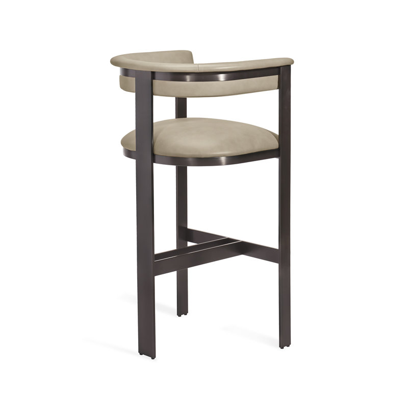 Darcy Bar & Counter Stool, Graphite, Counter Stool (27" Seat Height), Taupe